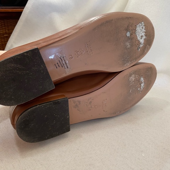 Lewit Minimalist Leather Loafers in Brown - Picture 8 of 9